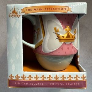 Disney Parks Minnie Mouse The Main Attraction King Arthur Carrousel Mug